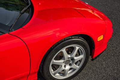 1994 Acura NSX in Formula Red over Black