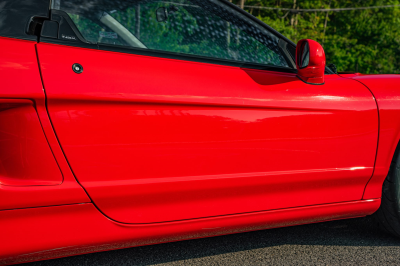 1994 Acura NSX in Formula Red over Black