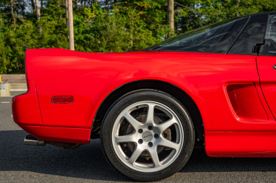 1994 Acura NSX in Formula Red over Black