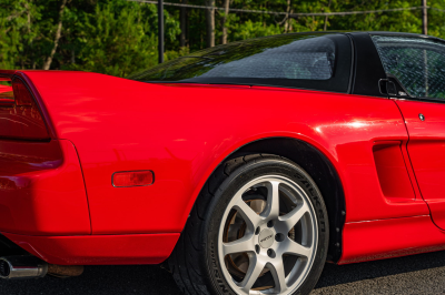 1994 Acura NSX in Formula Red over Black