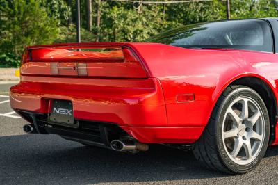 1994 Acura NSX in Formula Red over Black