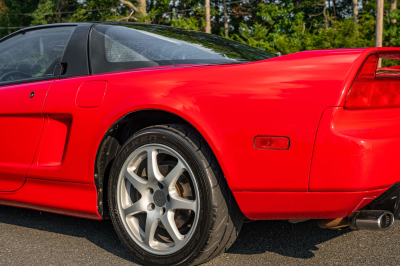 1994 Acura NSX in Formula Red over Black