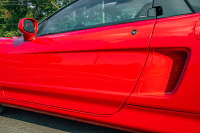 1994 Acura NSX in Formula Red over Black