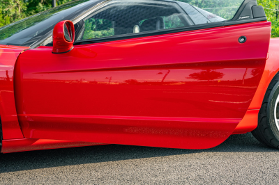 1994 Acura NSX in Formula Red over Black