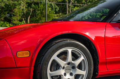 1994 Acura NSX in Formula Red over Black