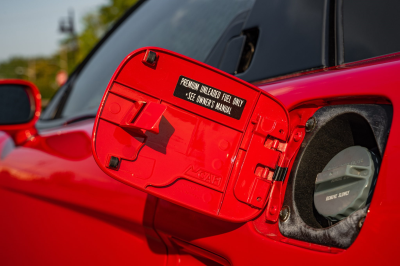 1994 Acura NSX in Formula Red over Black