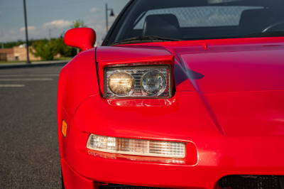1994 Acura NSX in Formula Red over Black