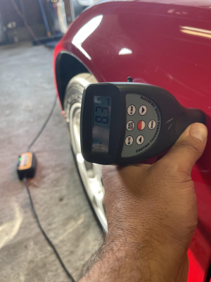 1994 Acura NSX in Formula Red over Black