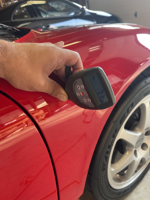 1994 Acura NSX in Formula Red over Black