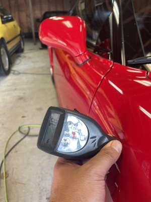 1994 Acura NSX in Formula Red over Black