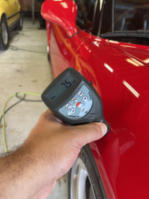 1994 Acura NSX in Formula Red over Black