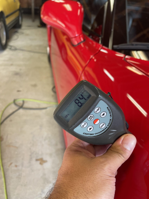 1994 Acura NSX in Formula Red over Black