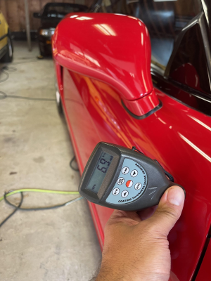 1994 Acura NSX in Formula Red over Black