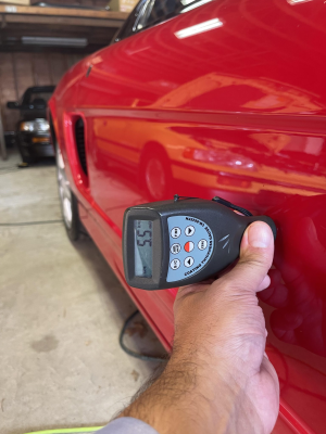 1994 Acura NSX in Formula Red over Black