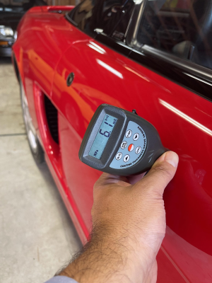 1994 Acura NSX in Formula Red over Black