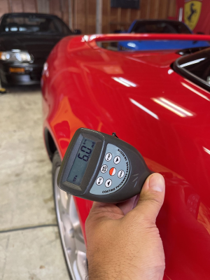 1994 Acura NSX in Formula Red over Black