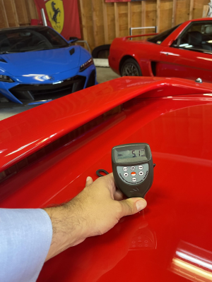 1994 Acura NSX in Formula Red over Black