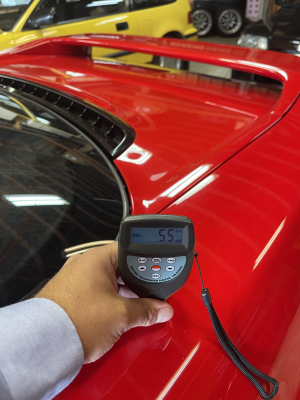 1994 Acura NSX in Formula Red over Black