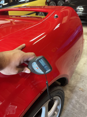 1994 Acura NSX in Formula Red over Black