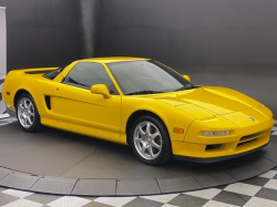 1999 Acura NSX in Spa Yellow over Black