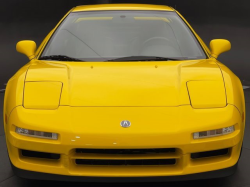 1999 Acura NSX in Spa Yellow over Black