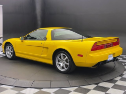 1999 Acura NSX in Spa Yellow over Black