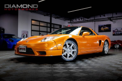 2003 Acura NSX in Imola Orange over Orange