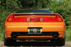 2003 Acura NSX in Imola Orange over Orange