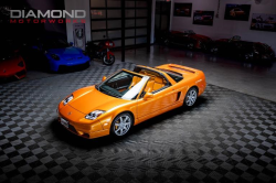 2003 Acura NSX in Imola Orange over Orange