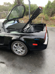 2000 Acura NSX in Berlina Black over Black