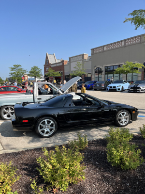 1999 Acura NSX in Berlina Black over Black