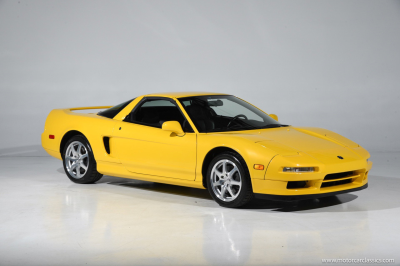 1997 Acura NSX in Spa Yellow over Black