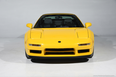 1997 Acura NSX in Spa Yellow over Black