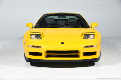 1997 Acura NSX in Spa Yellow over Black