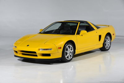 1997 Acura NSX in Spa Yellow over Black