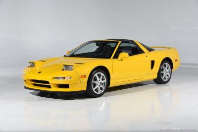 1997 Acura NSX in Spa Yellow over Black
