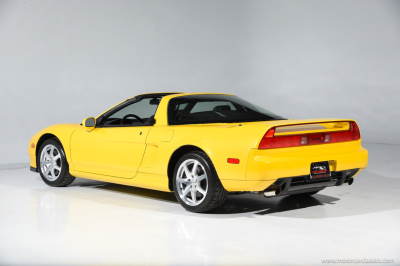 1997 Acura NSX in Spa Yellow over Black