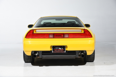 1997 Acura NSX in Spa Yellow over Black