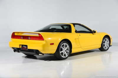 1997 Acura NSX in Spa Yellow over Black