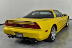 1997 Acura NSX in Spa Yellow over Black