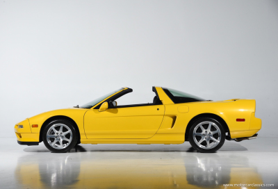 1997 Acura NSX in Spa Yellow over Black