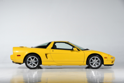 1997 Acura NSX in Spa Yellow over Black