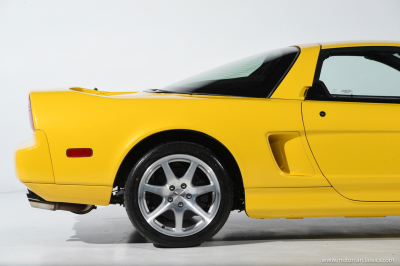 1997 Acura NSX in Spa Yellow over Black