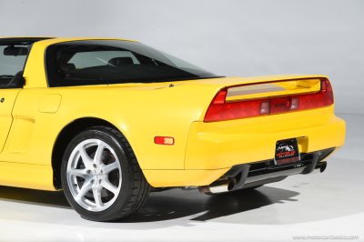 1997 Acura NSX in Spa Yellow over Black