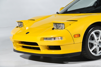 1997 Acura NSX in Spa Yellow over Black