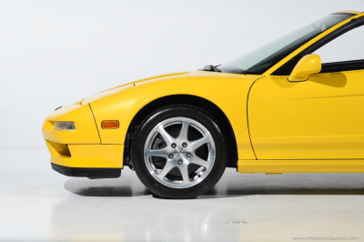 1997 Acura NSX in Spa Yellow over Black