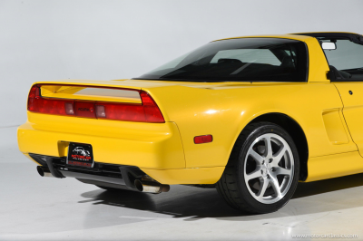 1997 Acura NSX in Spa Yellow over Black