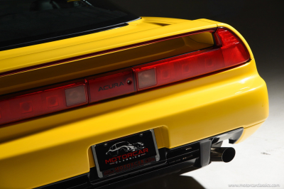 1997 Acura NSX in Spa Yellow over Black