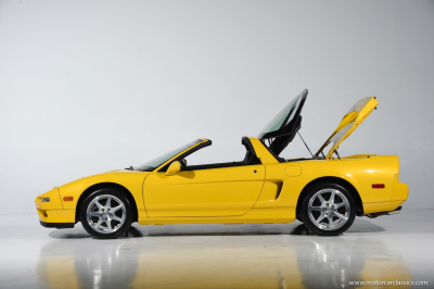 1997 Acura NSX in Spa Yellow over Black