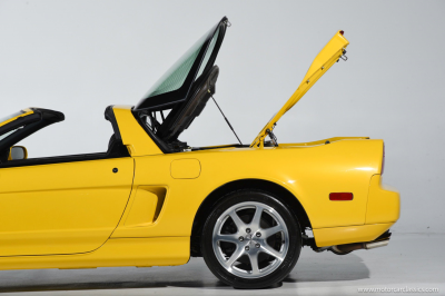 1997 Acura NSX in Spa Yellow over Black